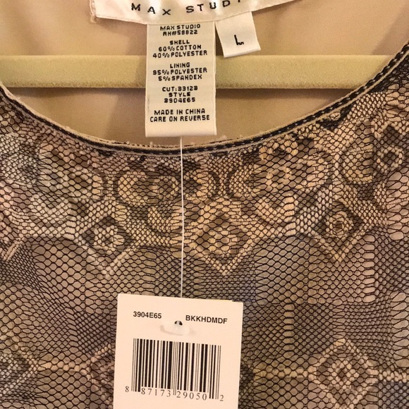 Max Studio Slim Dress Size L - Picture 2 of 2